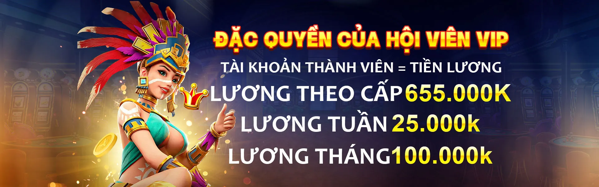 Chương trình VIP độc quyền của huebet22